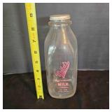 Weibel's Home Dairy Quart Milk Bottle Phone 768