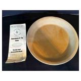 Pampered Chef 9' Stoneware Pie Plate