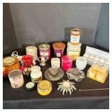 New & Used Candles, Votives, Melt bowls