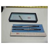 Chrome Cross Pen & Pencil Set-has OJB engraved on