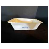 Corning Ware Blue Cornflower Loaf Pan 9x5x3