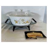 Corning Ware Floral Bouquet 2ï¿½qt Casserole w/lid