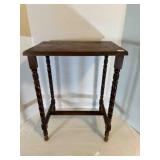 Small Wood Side table-17ï¿½'x12'x23ï¿½'