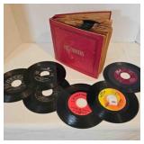 45 rpm Records by Pat Boone, Bobby Vinton, Welk