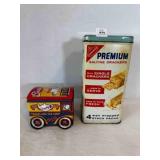3 Advertising Tins, Premium Nabisco Crackers