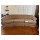 3 Cushion Sofa couch-shows wear, 98' long 32' at