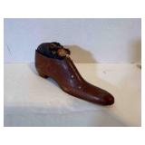 Wooden Shoe Pin cushion, pin cushion as obvious