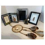 Art Deco Style Frame, Dream Catcher, St Kateri