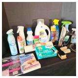 Laundry Supplies, Most items are half full+