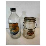 King Cole Peanut Butter Jar/bale, not original lid