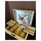 Dancing Doll Vintage Jewelry Box, music box works