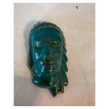 Frankoma Indian Chief Head Ada Clay