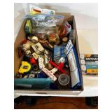 The Junk Drawer-electrical plugs, batteries, tape