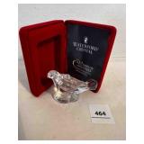 Waterford Crystal Christmas Ornament Turtle Dove