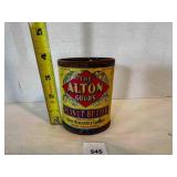 Enid, Oklahoma Alton Mercantile Peanut Butter can