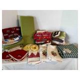 Dish Towels, cloth napkins, cloth dish drainer