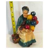 Royal Doulton? Balloon Seller Lady-Chalkware