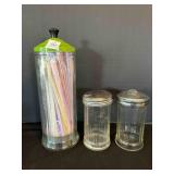 Vintage Straw Dispenser by King Research Inc