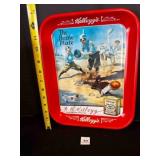 1996 Kellogg's Baseball Metal Tray 10ï¿½x13' replica