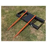 Pabreak Skid Steer Bale Spike Attachment