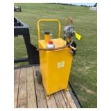 30 Gallon Fuel Caddy w/ Wheels