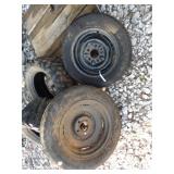 4 smaller Tires