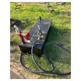 Fuel Tank w/ Pump, Hose, Nozzle