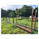 I-Beam Pipe Racks, 20