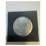 $5 pesos 1980 Mexican coin