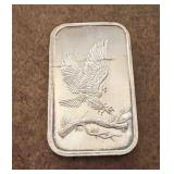 Silver Towne Eagle 1Oz Silver Bar