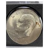 1974-D Liberty silver dollar