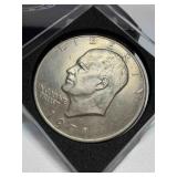 1971-D Liberty silver dollar