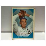 1960 #7 Chief Bender Baseball Greats Card
