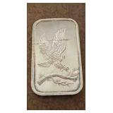 Silver Towne Eagle 1Oz Silver Bar
