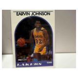 1989 NBA HOOPS HOF MAGIC JOHNSON CARD