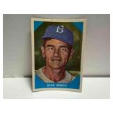 1960 #12 Zack Wheat Baseball Greats Card