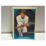 1960 #18 Heinie Manush Baseball Greats Card