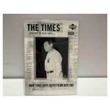 INSERT  CARD UPPERDECK HOF BABE RUTH