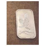 Silver Towne Eagle 1Oz Silver Bar
