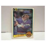 1983 DONRUSS BOB HORNER CARD