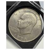 1971-D Liberty silver dollar