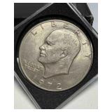 1972 Liberty silver dollar