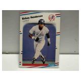 1988 FLEER HOF RICKEY HENDERSON CARD