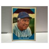 1960 #10 Tris Speaker Baseball Greats Card