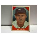 1960 #63 Red Ruffing Baseball Greats Card
