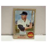 INSERT CARD TOPPS HOF MICKEY MANTLE