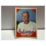 1960 #79 Ralph Kiner Baseball Greats Card