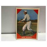 1960 #61 Rube Waddell Baseball Greats Card