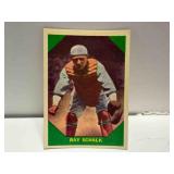 1960 #56 Ray Schalk Baseball Greats Card