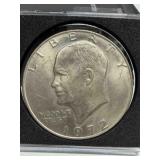 1972-D Liberty silver dollar